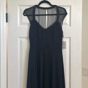 Calvin Klein women’s black full length maxi formal dress